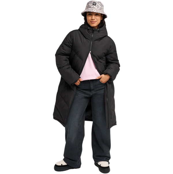 2026 Roxy Womens Shadow Wave Jacket ERJJK03724 - Anthracite